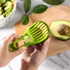 3In1 Avocado Slicer Multifunctional Avocado Cutter Corer Butter Fruit Peeler Cutter Orange Kiwi Fruit Peeler Knife Kitchen Tool 3