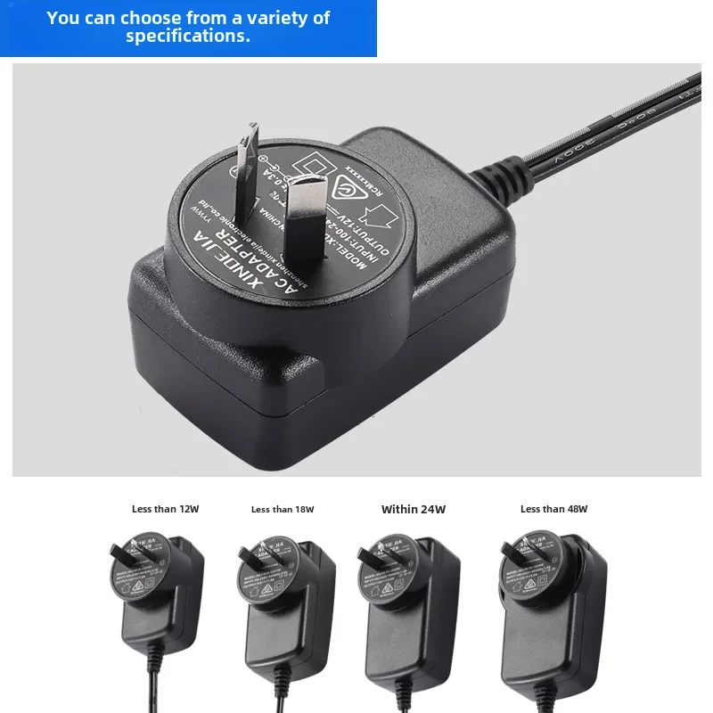 Saa 인증 스마트 선풍기 충전기, 전원 어댑터, 호주 표준 플러그인 전원 공급 장치, 5v1A, 12v 4a, 9v 1.5a, 24v, 1A, 48v
