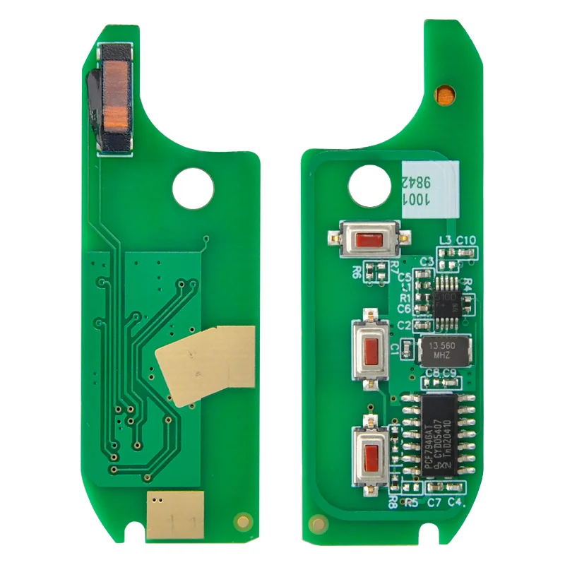 BEST KEY Remote Car Key For Fiat 500 500L Punto Florino Doblo Qubo Punto Evo Grande 433MHz Marelli / Delphi BSI System 3B