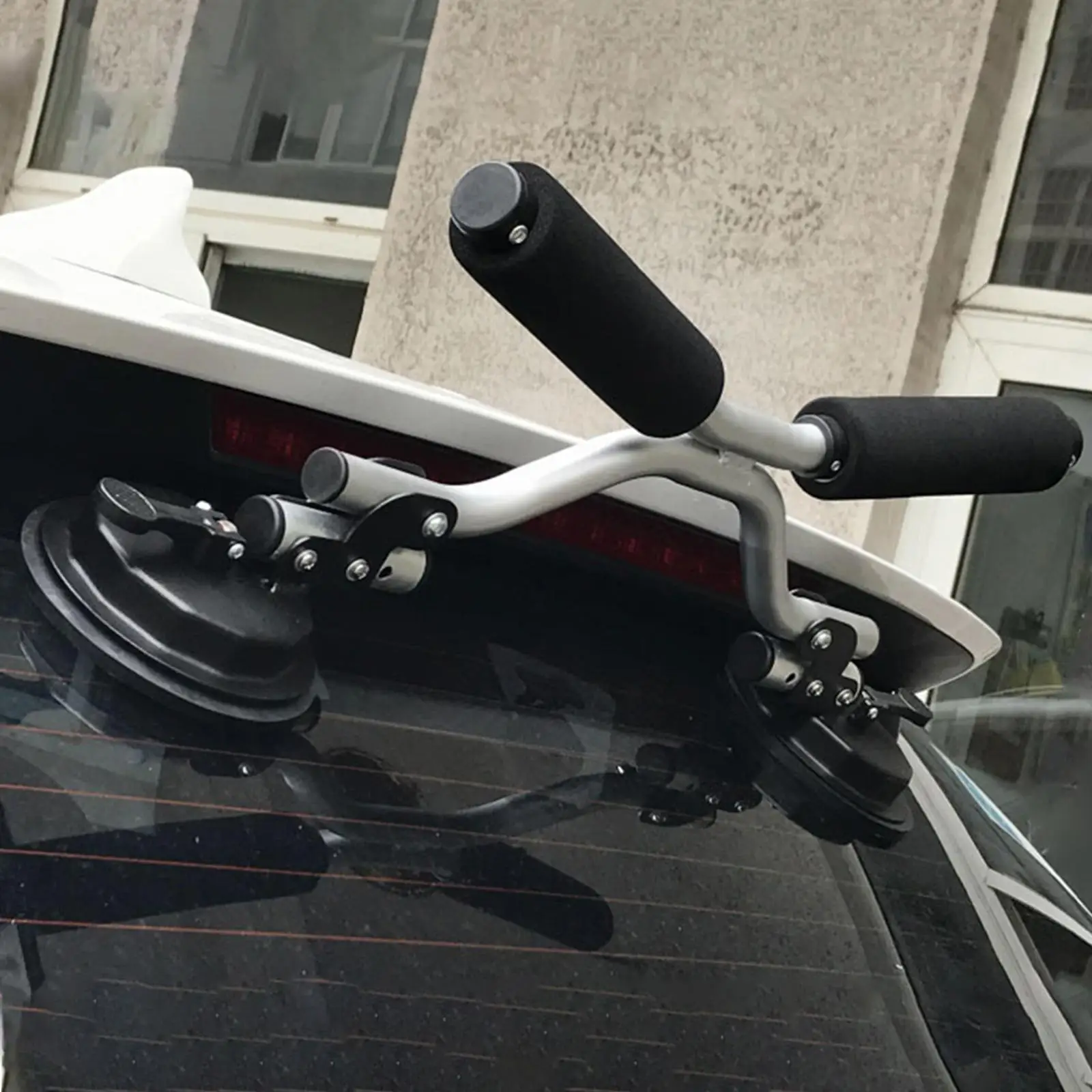 Kayak Roller Roof Lift Kayak Roller Portable Metal Kayak Accessories for Help You to Load The Boat to Car Top Easily