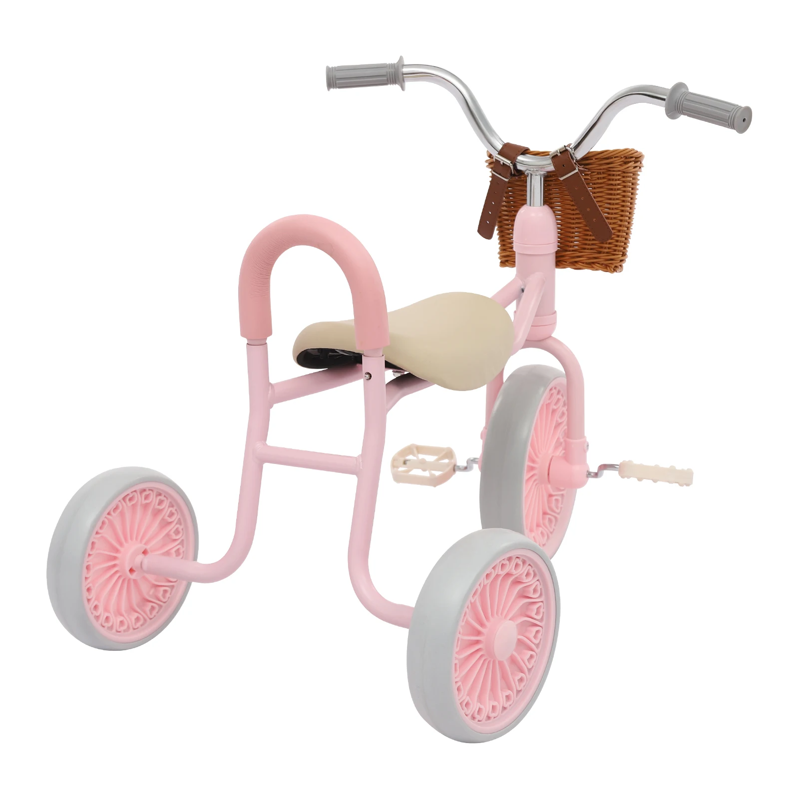 Vintage-Style Tricycle for Kids Ages 2–6