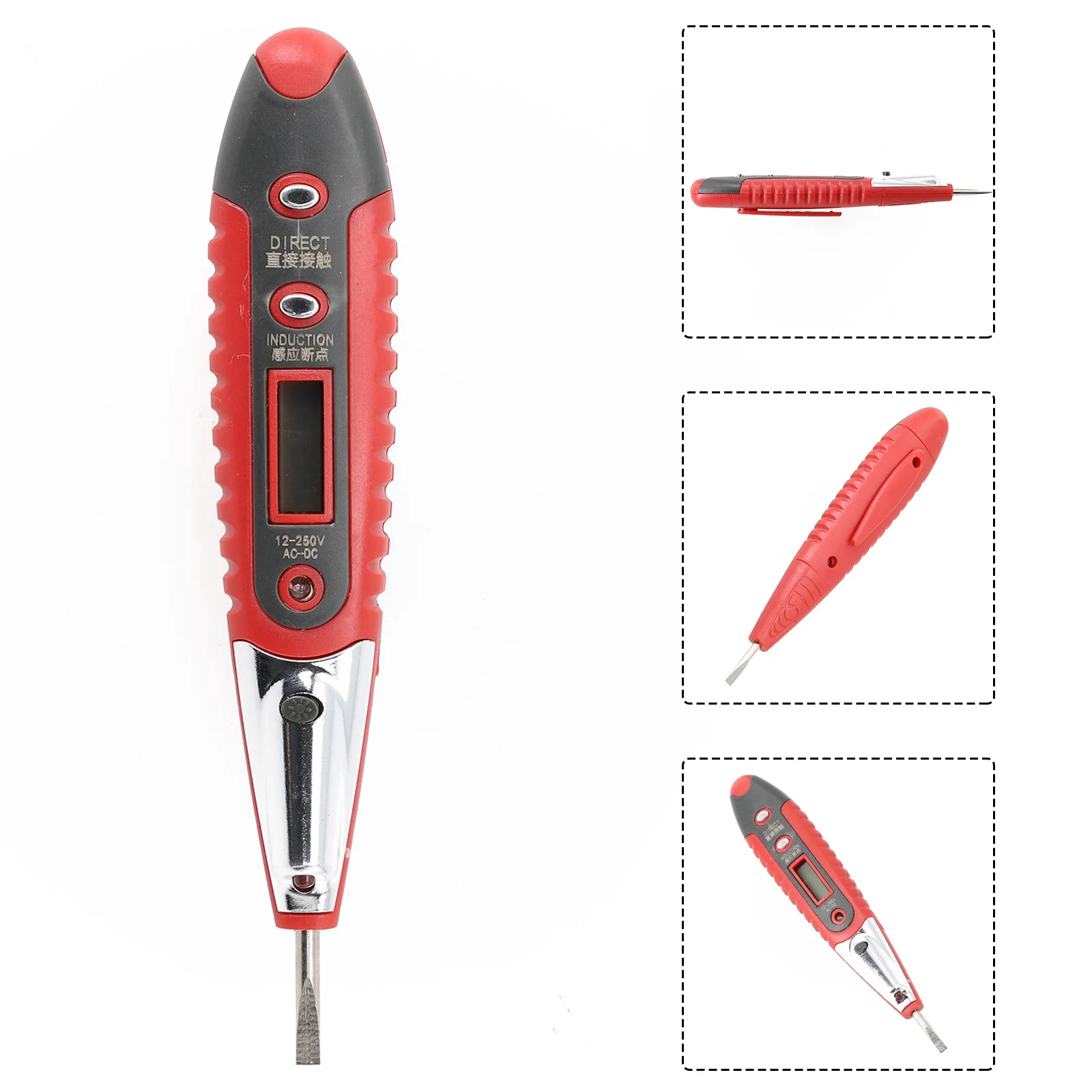 

Induction Test Pen VD700 With Auxiliary Lighting Test Pencil Digital Display Flashlight Lighting Multi-function