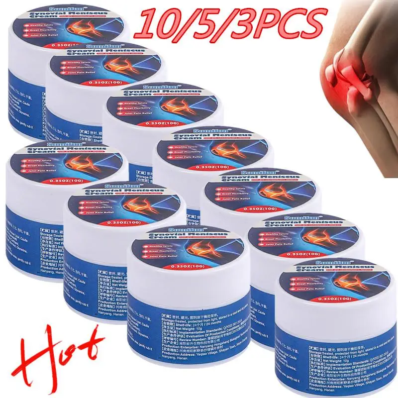 10/5/3/1Pcs Knee Pain Relief Cream For Meniscus Injury Pain Relief Tendons And Blood Circulation Repair Relief Plaster Cream Pain ointment gel Sore healing cream