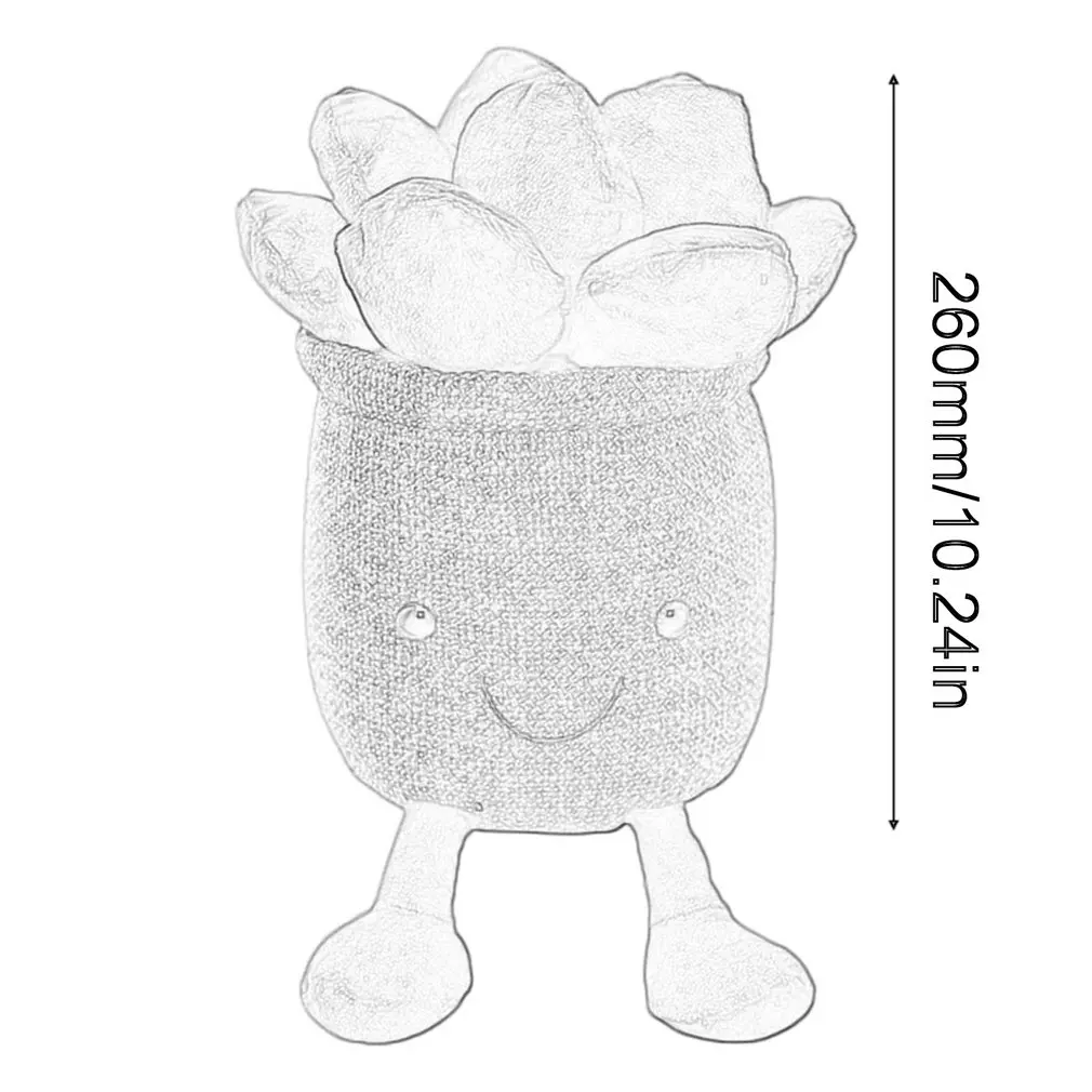 Lifelike Tulip&Succulent Plants Plush Stuffed Toys Soft Bookshelf Decor Doll Creative Potted Flowers Pillow for Girls Kids Gift 6 Lifelike Tulip&Succulent Plants Plush Stuffed Toys Soft Bookshelf Decor Doll Creative Potted Flowers Pillow for Girls Kids Gift 6