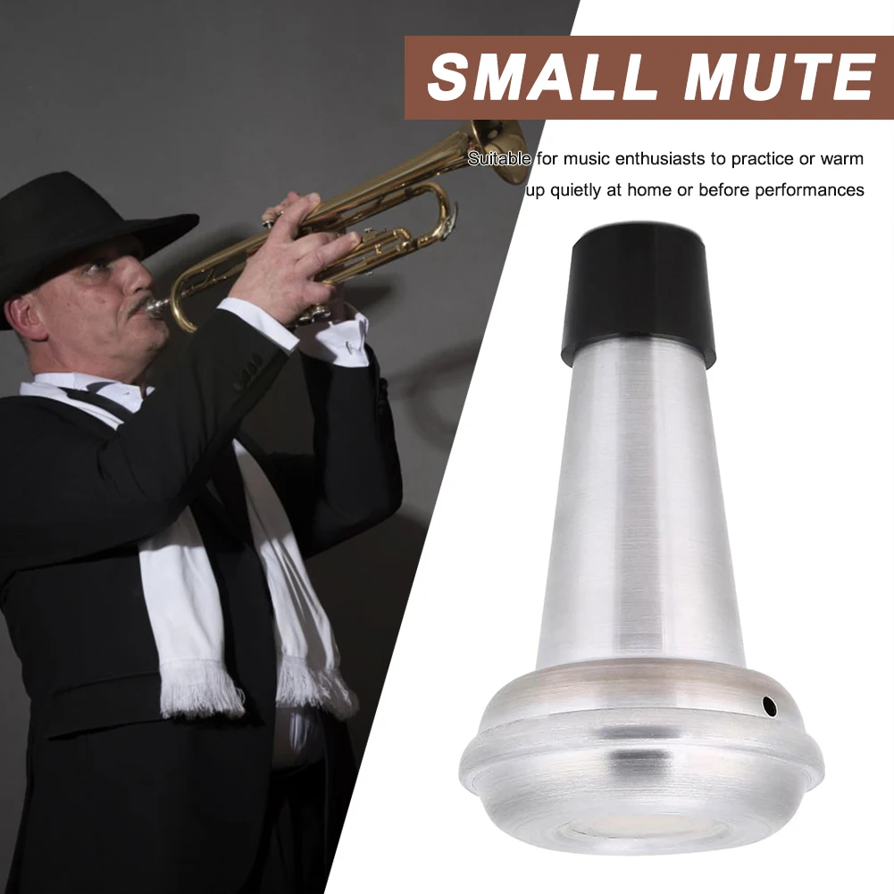 Aluminum Trumpet Straight Mute, Practice Trumpet Mute
