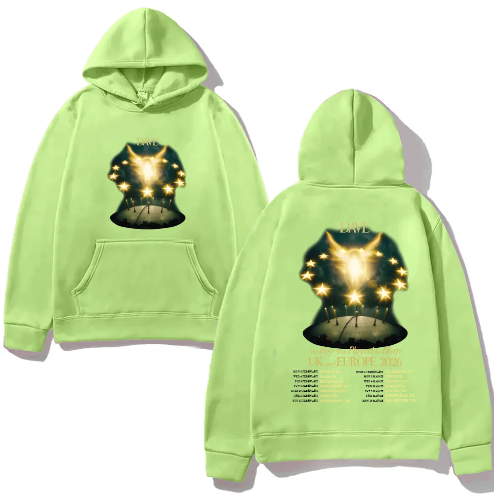Dave The Boy Who Played the Harp new album tour2026 Hoodie Graphic