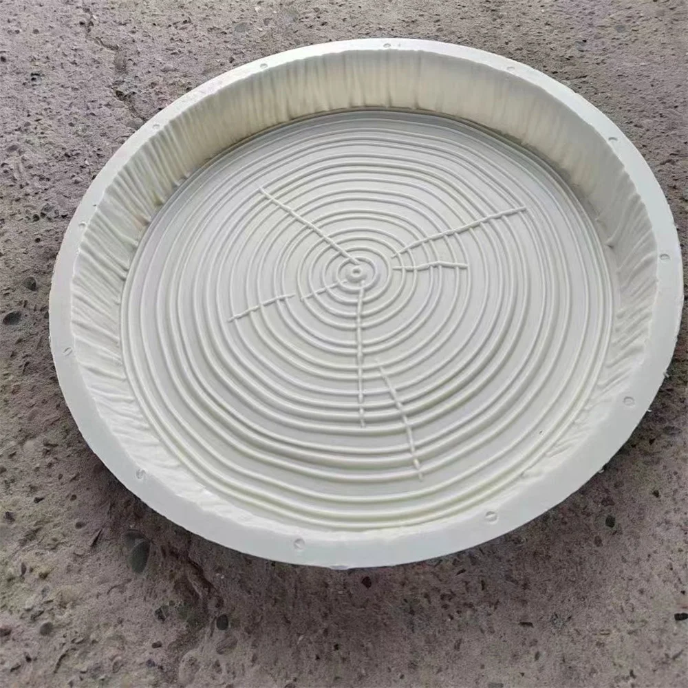 Circular mold stepping stone paving garden villa lawn stepping stone slab garden courtyard prefabricated component mold