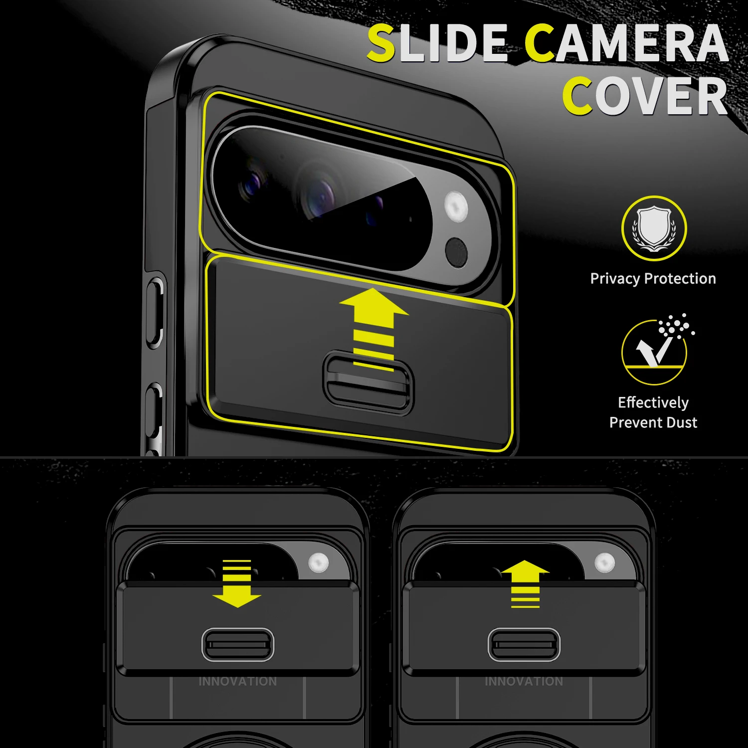 Premium Shockproof Armor Case with Anti-fall Support and Car Mount Feature