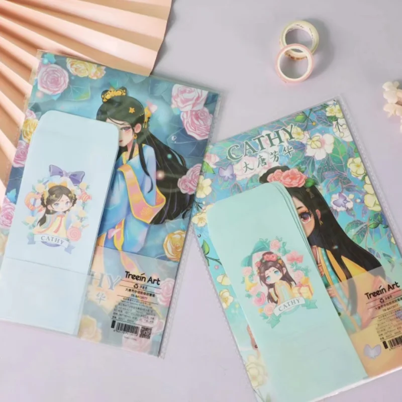 Summer Japanese Style Envelope Letter Paper Set Confession Letter Wedding Invitation Office School Supplies Writing Stationery