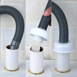 Drain Pipe Sewer Seal Plug Silicone Sewer Seal Ring Pipe Drain Pipe Hose Seal Plug Anti-Clogging Inner Core Backflow Preventer