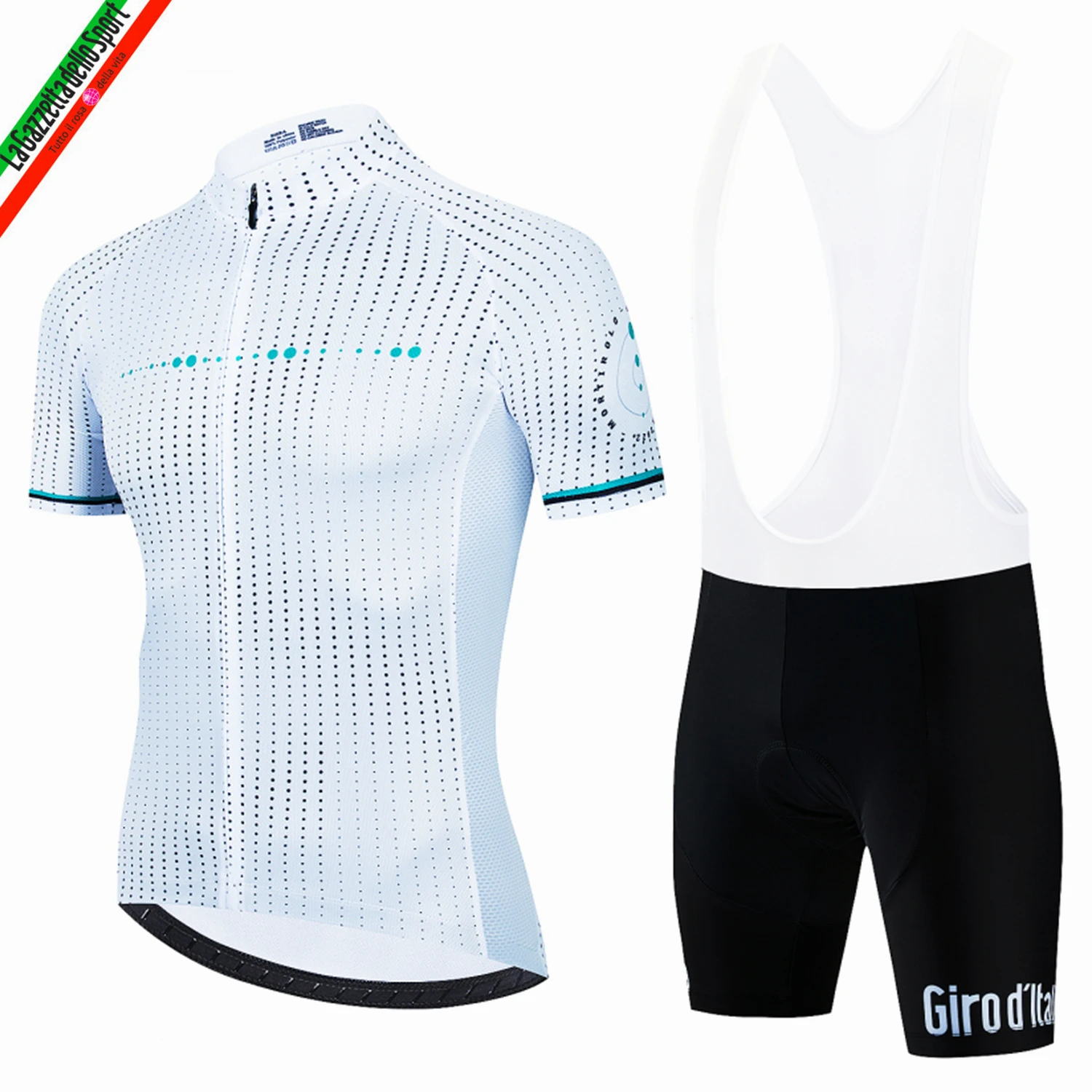 STRAVA Pro Team summer cycling Jersey set Bicycle Clothing Breathable Men Short Sleeve shirt Bike bib shorts 9D Gel pad