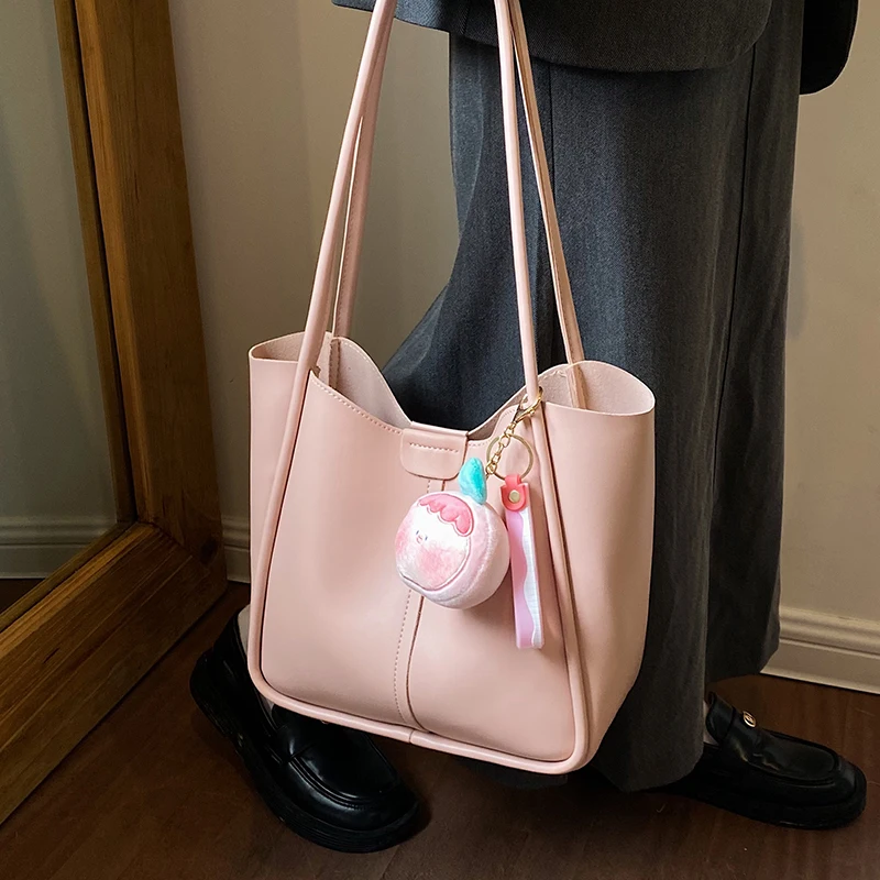 

Large Capacity Bag 2023 New Women's Bag Fashion Work Bag Shoulder Bag College Student Tote Bag