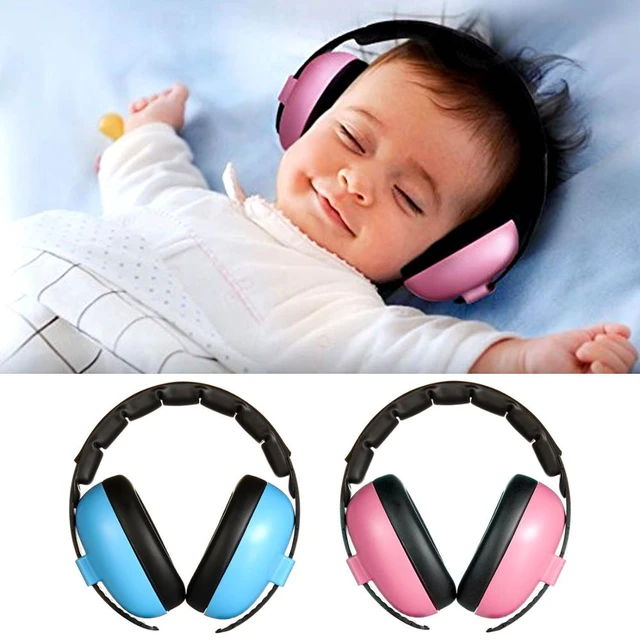 Orejeras ajustables de seguridad para bebé, protección auditiva, auriculares  con cancelación de ruido, cascos reductores de