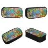 My Singing Monsters Music Game Pencil Case Cute Pen Box Bag Girl Boy Large Storage School Supplies Zipper Pencilcases 2