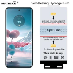 Hydrogel Screen Protector Film - 3 Pack - Moto Edge60Stylus (3 Front Film)