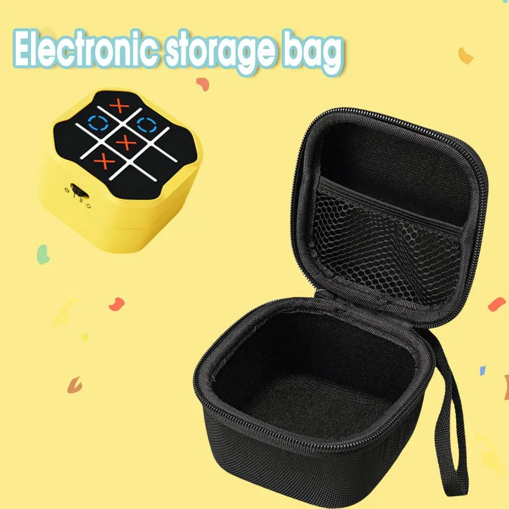 Custodia compatibile per GiiKER Tic Tac Toe Bolt Game Console di gioco puzzle portatile 3 in 1, organizer per giochi da tavolo Fidget Toys - immagine 2