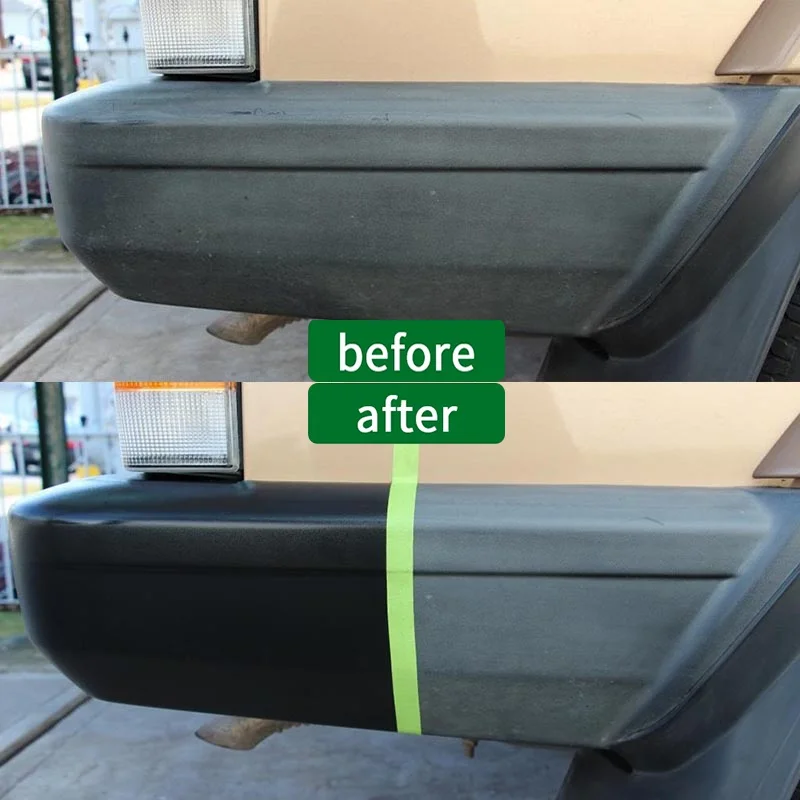 Plastic Restorer Back To Black Gloss Car Cleaning Products Auto Polish Coating Car Detailing Renovator Shiny And Darker！ 3