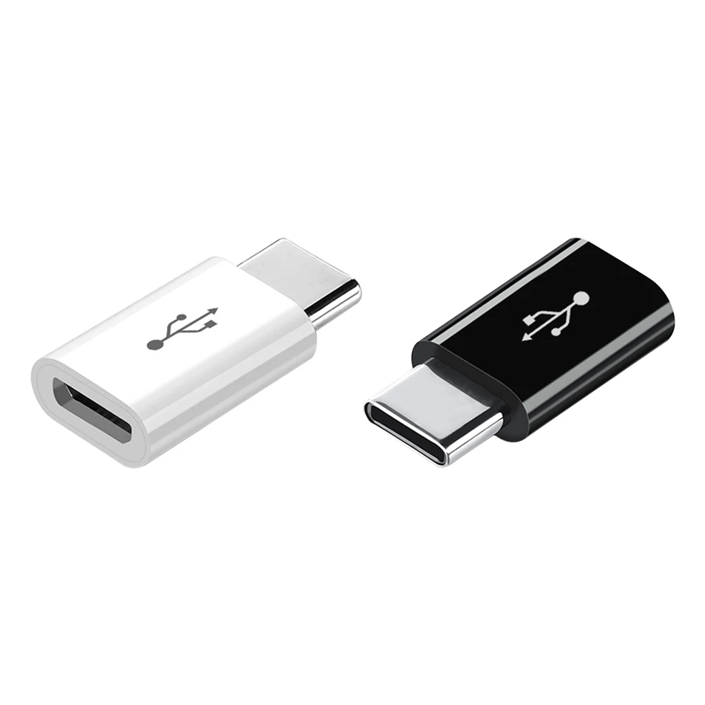

Адаптер для быстрой зарядки и передачи данных для Android Micro USB-Type C Port White