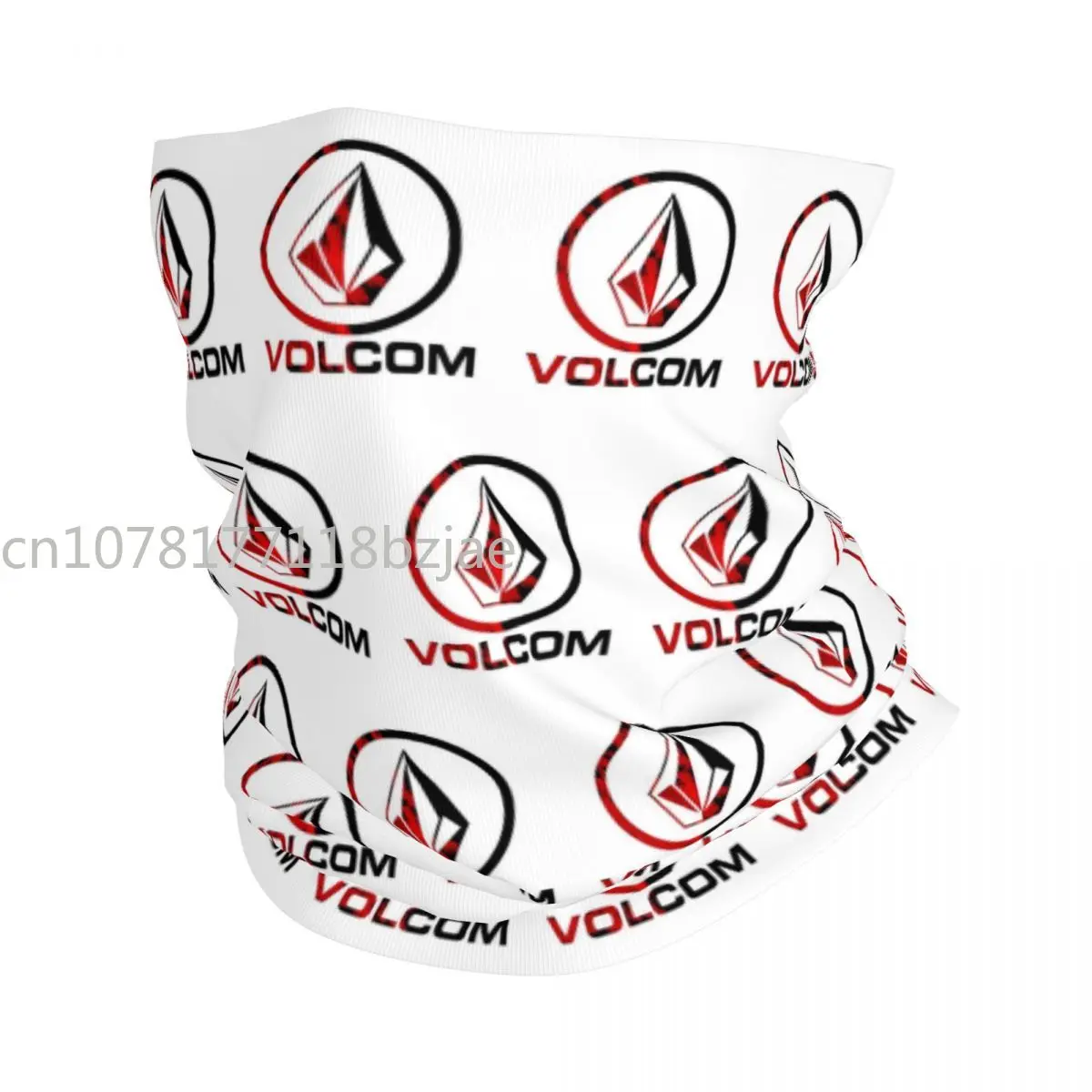 

Volcoms Logo Bandana Neck Warmer Men Women Winter Hiking Ski Scarf Gaiter Diamonds Face Cover