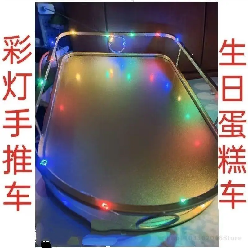 Nordic Dining Car Trolley Home Beauty Salon Dining Room Hotel Wine Cake Tea Trolley Mobile Commercial