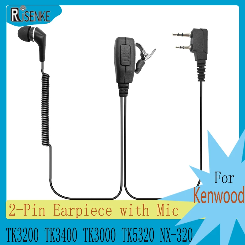 Casque talkie-walkie pour Kenwood Tk2000 Tk3000 Nx340 etc - Chine