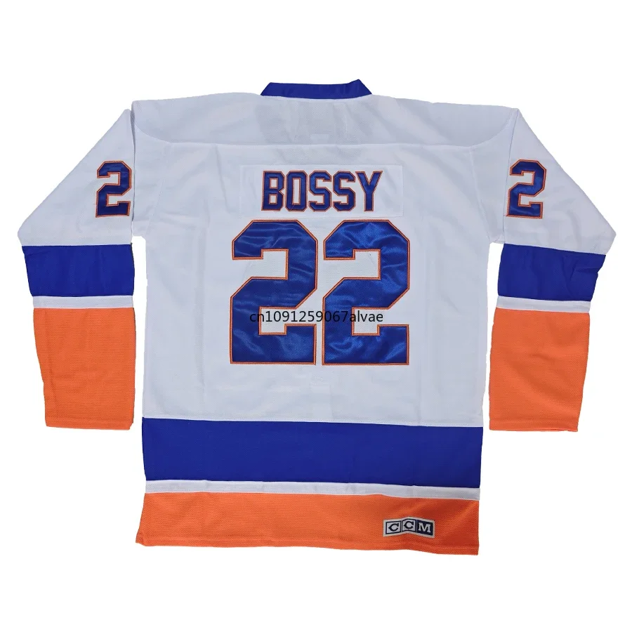 Ice Hockey Jerseys Mike Bossy Jersey America New York Retro Ice Hockey Jerseys 9 Clark Gillies Jersey 31 Billy Smith All Stitched Us M-3XL