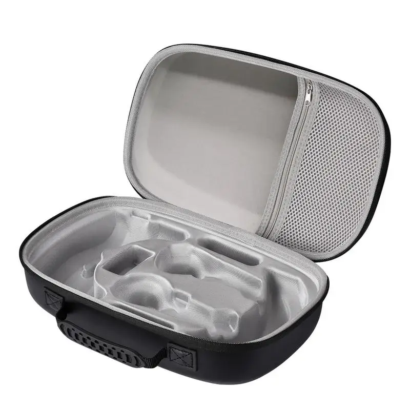 

Hard Shell Storage PU Bag For Pico4 VR Multifunctional Headset Hard Shell Black Storage Box Travel Carrying Case Protective Bag