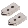 2pcs Profession Wine Bottle Cutting Head Glass Cutter Replacement Parts For Home DIY Crafts Handmade Cutter Heads Metal Silver 4