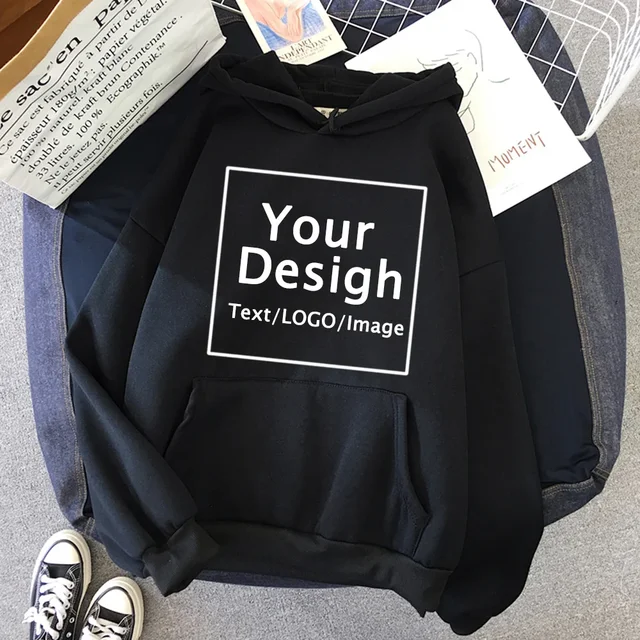 Women Custom Hoodie Customize Logo Personalized Hoodie student casual Customized Print Text DIY Hoodie Drop Shipping Sweatshirts 5