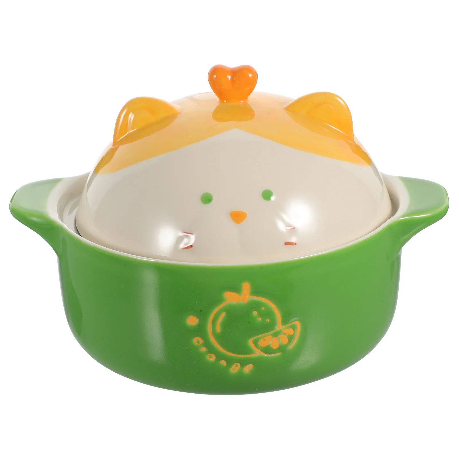 

Ceramic Bowl with Lid Ramen Noodles Soup Japanese Japanese-style Salad Ceramics Bowls Handles Child Lids