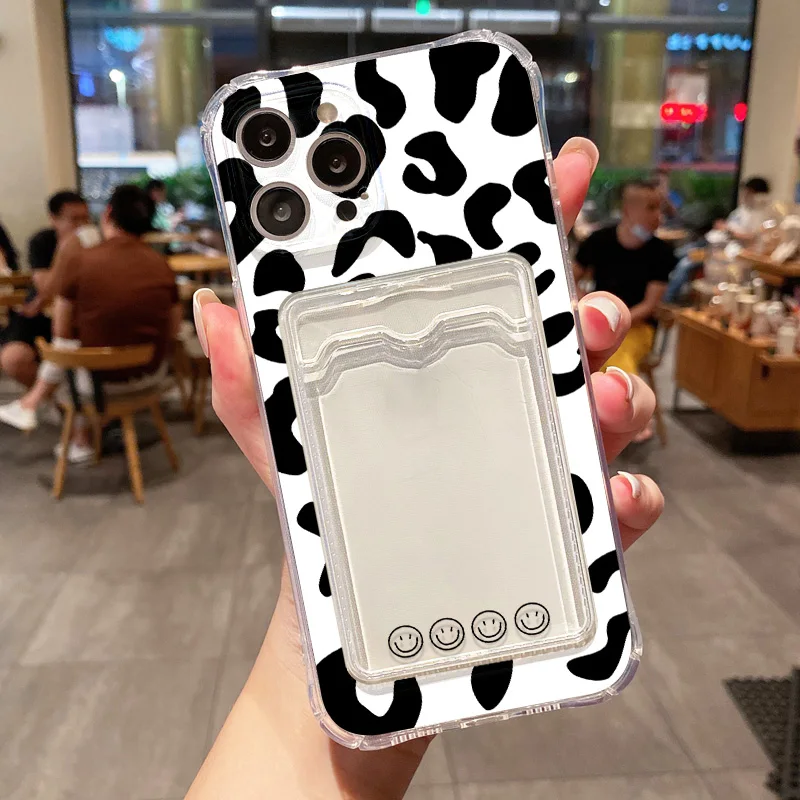 Funda de teléfono transparente con tarjetero para iPhone 15 Pro Max, carcasa de bolsillo con billetera para iPhone 11, 13, 12, 14 Pro Max, XR, X, XS, 8, 7, 14, 15 Plus, SE