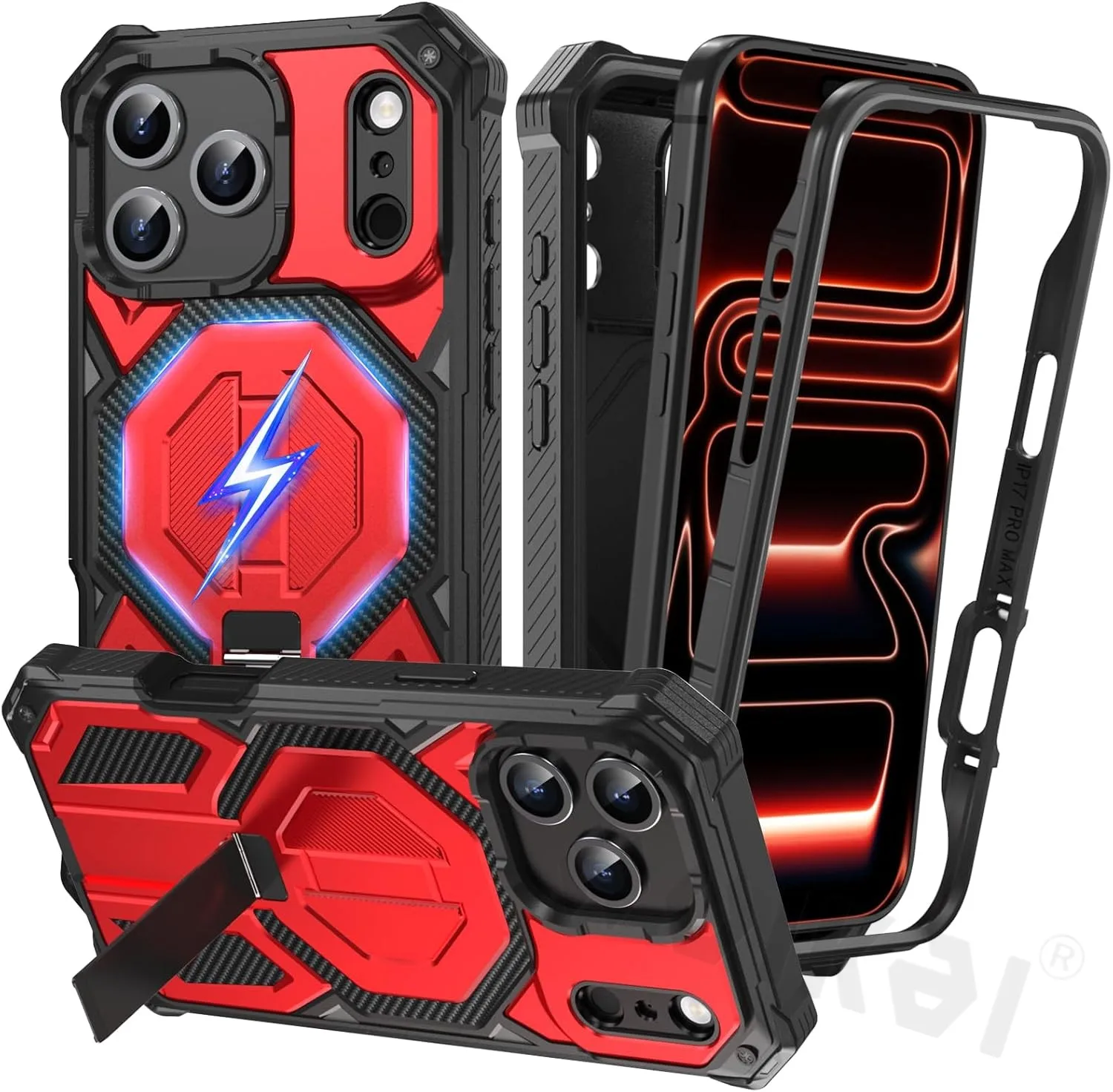 Magnetic Military Grade Shockproof Protective Phone Case