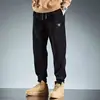 Loose Fit Thiened Fce Sports Sweatpants Men's Casual Winter Trousers Comfortable Breathable Long Pants for Men