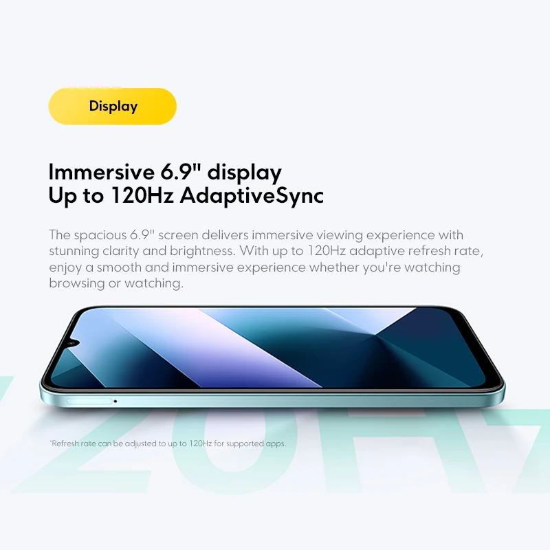 XIAOMI POCO C85 Smartphone 8GB 256GB Câmara 50MP Ecrã 6,9" 120Hz - View #7