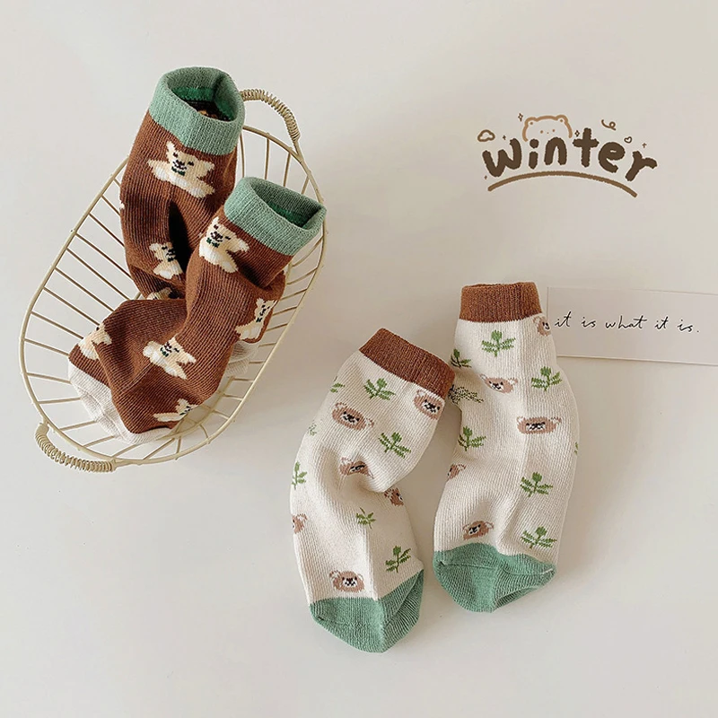 Рисунок 5 - 5 пар, детские носки с мультяшным