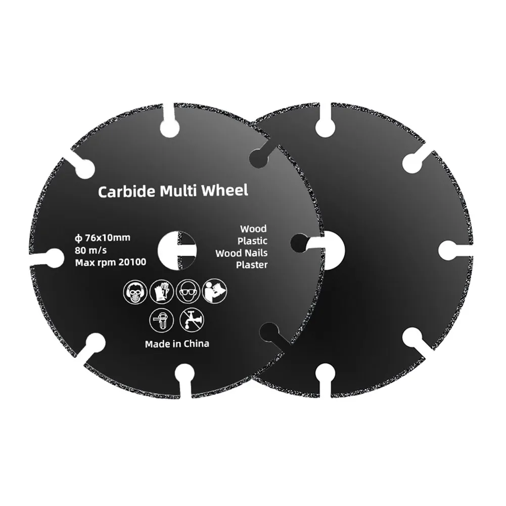 76mm 3inch Cutting Disc Circular Resin Grinding Wheel Saw Blade Steel Cutting Disc For Angle Grinder Tools