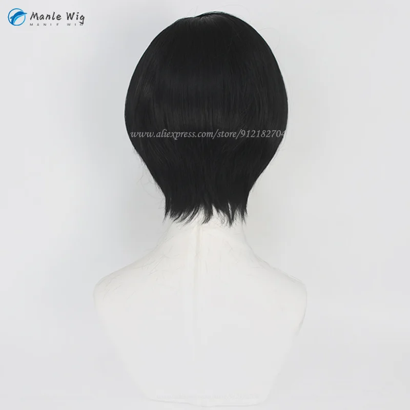 Anime Ada Wong Cosplay Perücke Kurz Schwarz Synthetisches Haar Hitzebeständig Halloween + Perückenkappe 16 Anime Ada Wong Cosplay Perücke Kurz Schwarz Synthetisches Haar Hitzebeständig Halloween + Perückenkappe 5