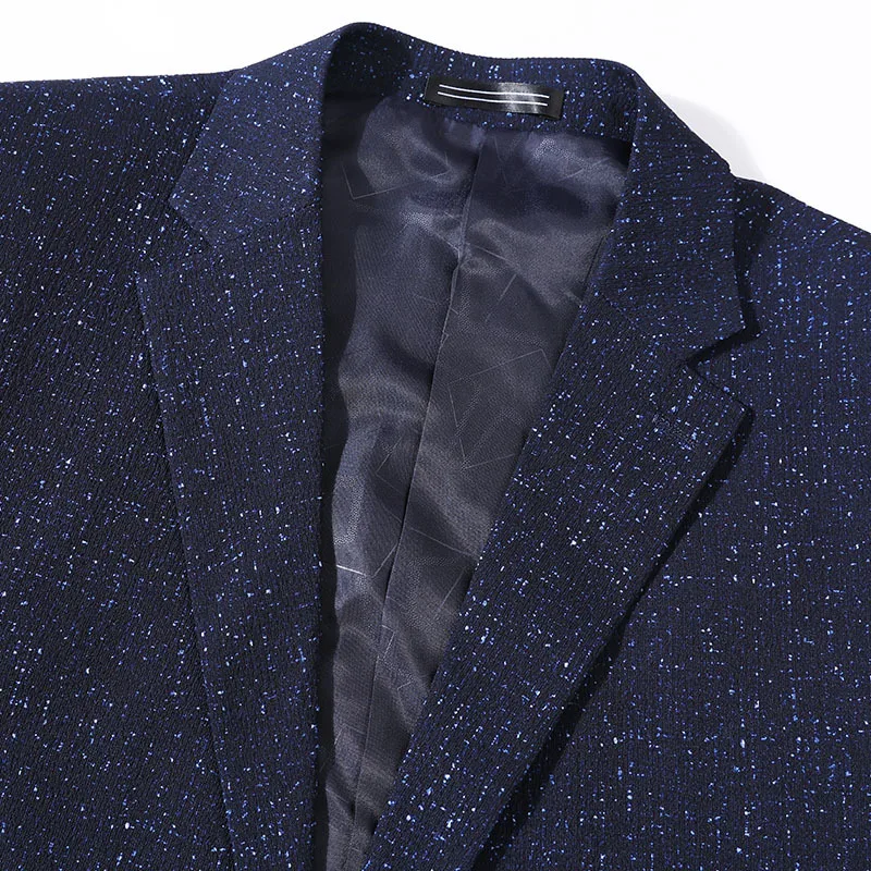 New Arrival Fashion Suepr Large Autumn And Winter Men Fashionable Casual Suit Coat Single Breasted Blazers Plus Size XL-8XL 9XL 4