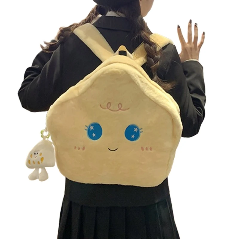 Rucksack Double Strap Shoulder Bag Travel Pack Versatile Backpack for Girl