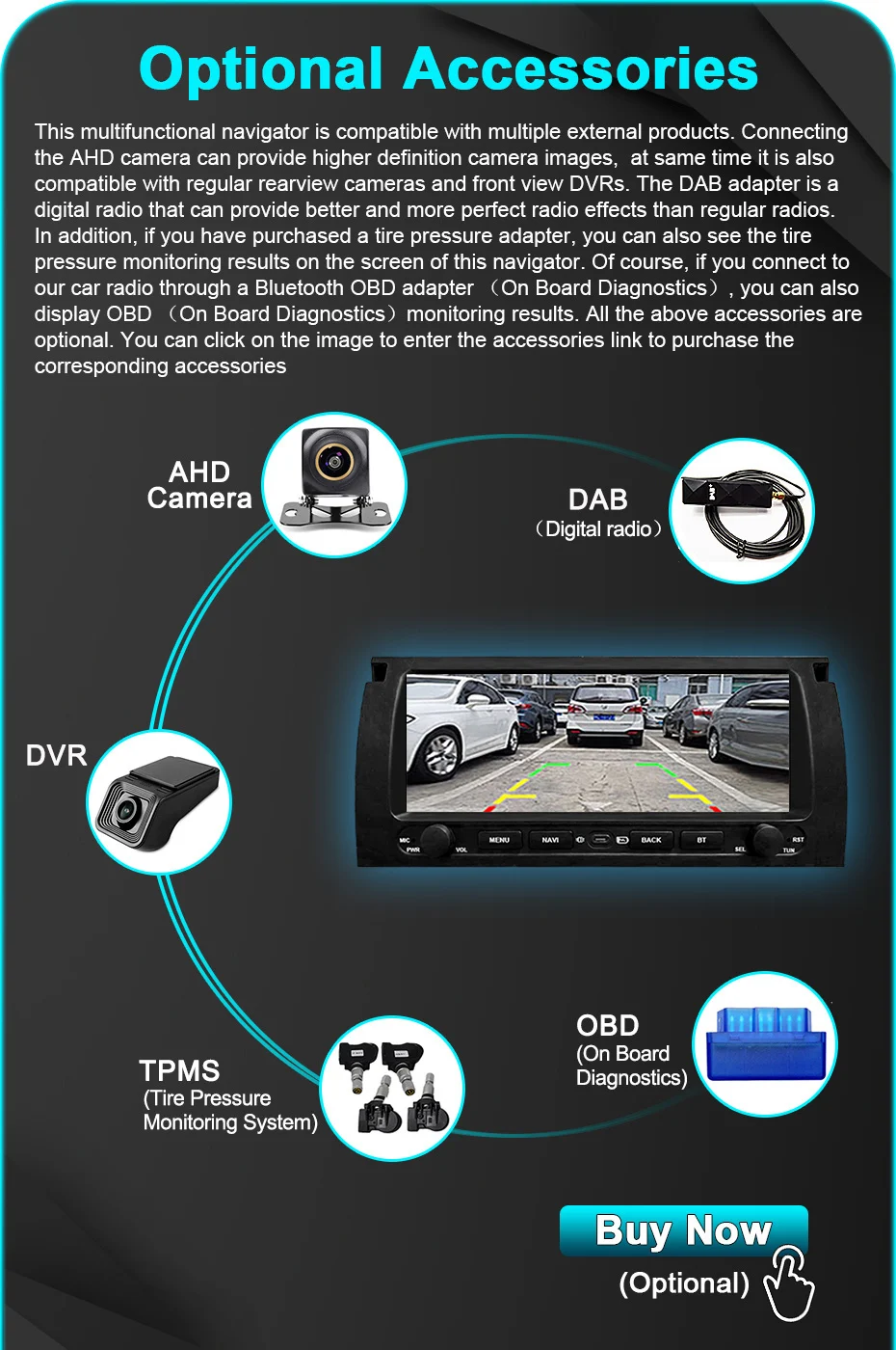 10,26'' Kabelloses Carplay Android 15 Auto-Stereo-Autoradio für BMW 5er Serie E39 X5 E53 M5 1996-2006 Autoradio Multimedia-Player – Detail 20