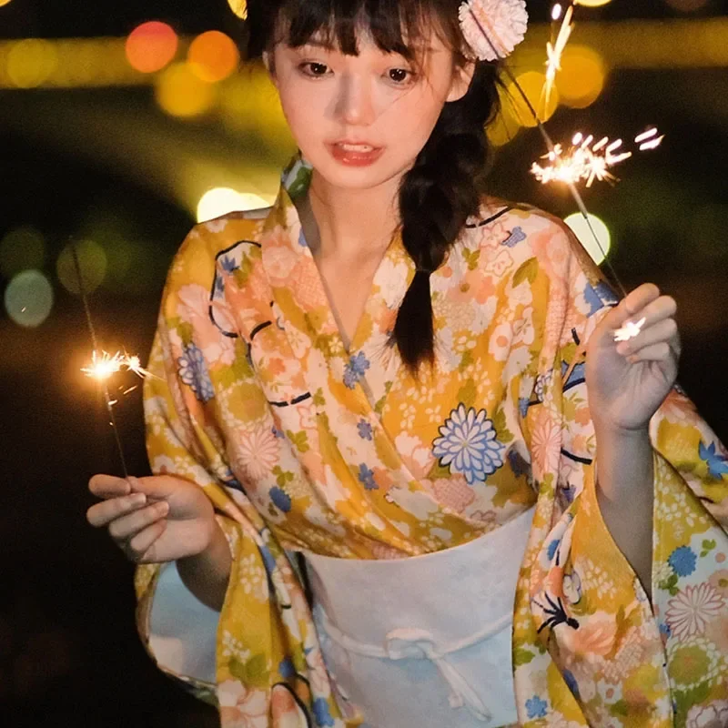 

Kimonos For Women Fashion Traditional Japanese Formal Kimono New Summer 2023 Haori Yukata Robe Japan Dress Kimono Clothes Mujer