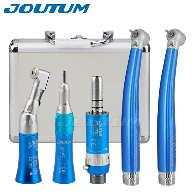 Dental Winkelstück LED Licht Wasser Contra Angle Handstück 1:5 Rot 4:1 16:1 Grün