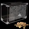 Transparent Acrylic Money Box With Counter Piggy Bank Handmade For Creative Children's Saving The Money Goal 5000 1