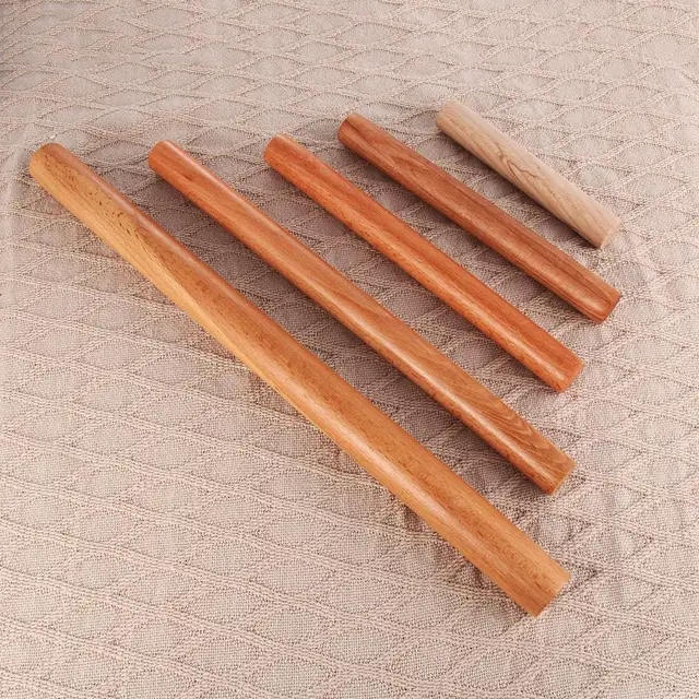 Durable Wooden Rolling Pin Fondant Cake Decoration Household Dough Roller Cooking Pastry Baking Tool Kitchen Accessories