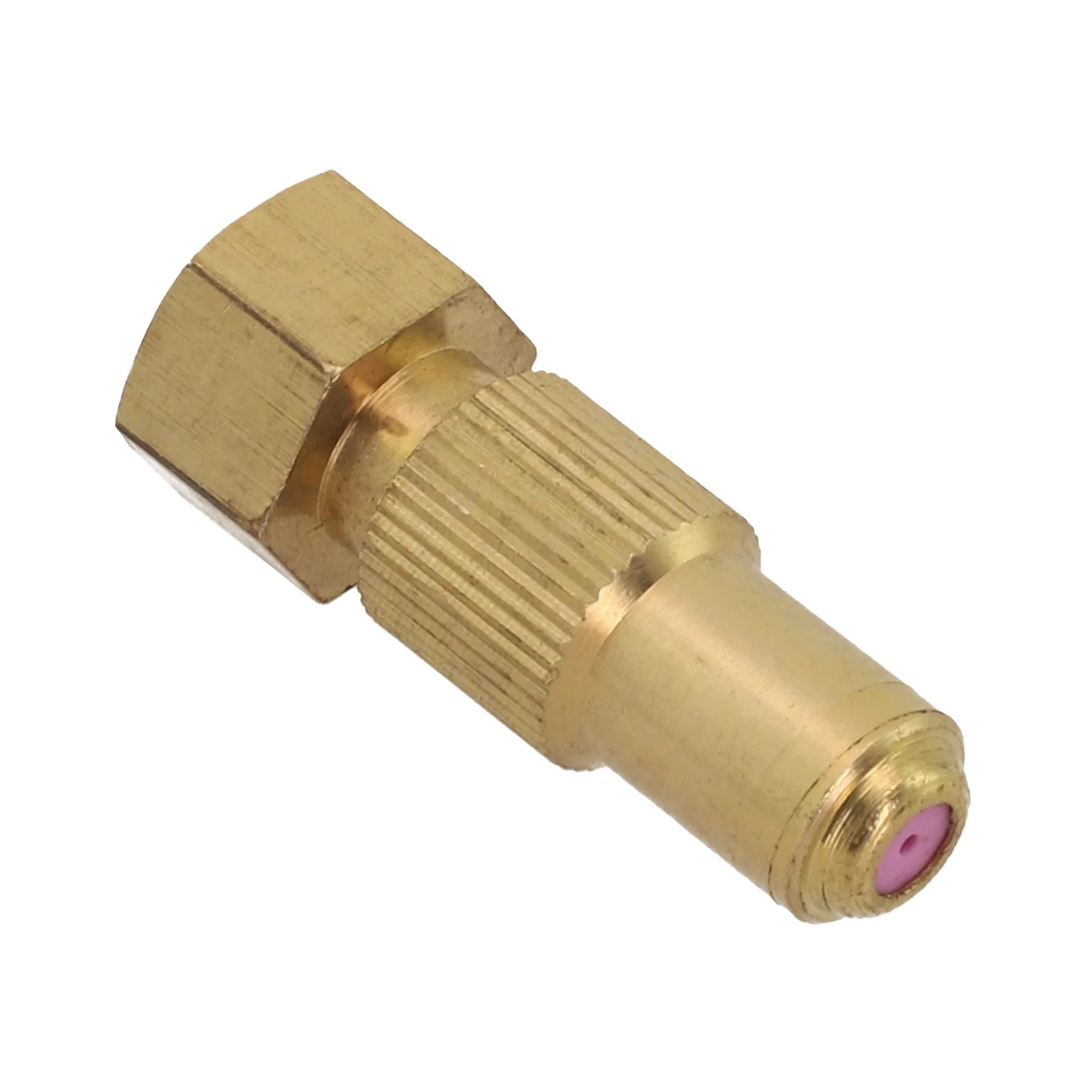 Agricultural Spray Nozzle High Pressure Spray Nozzle Adjustable Copper Pottery Sprayer Garden Watering Irrigation System