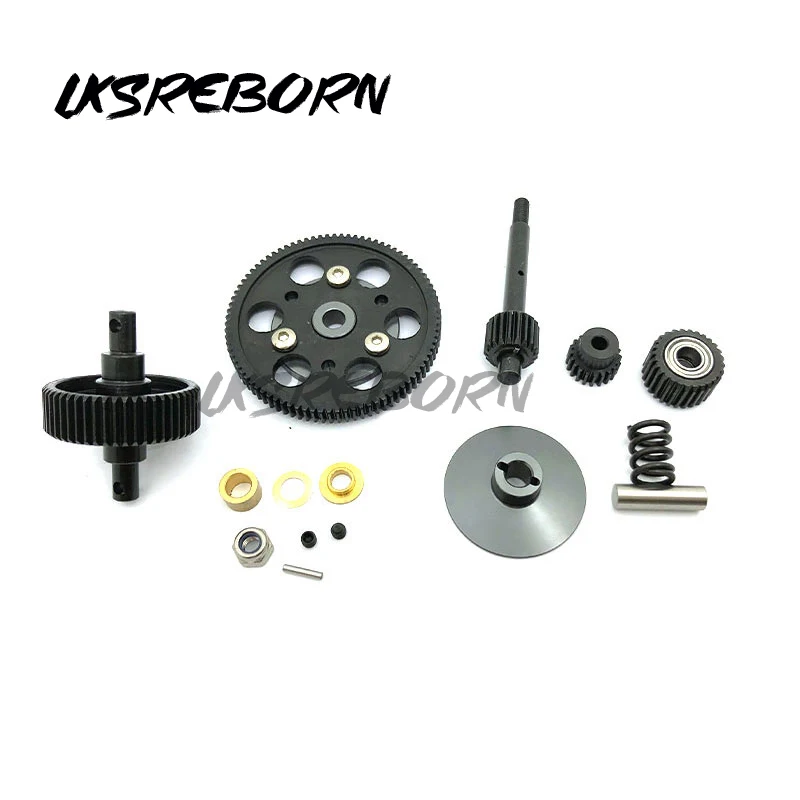 

Free Shipping RC 1/10 AXIAL SCX10 Wraith Steel Drive Transmission Straight Gears Set Gearbox Parts