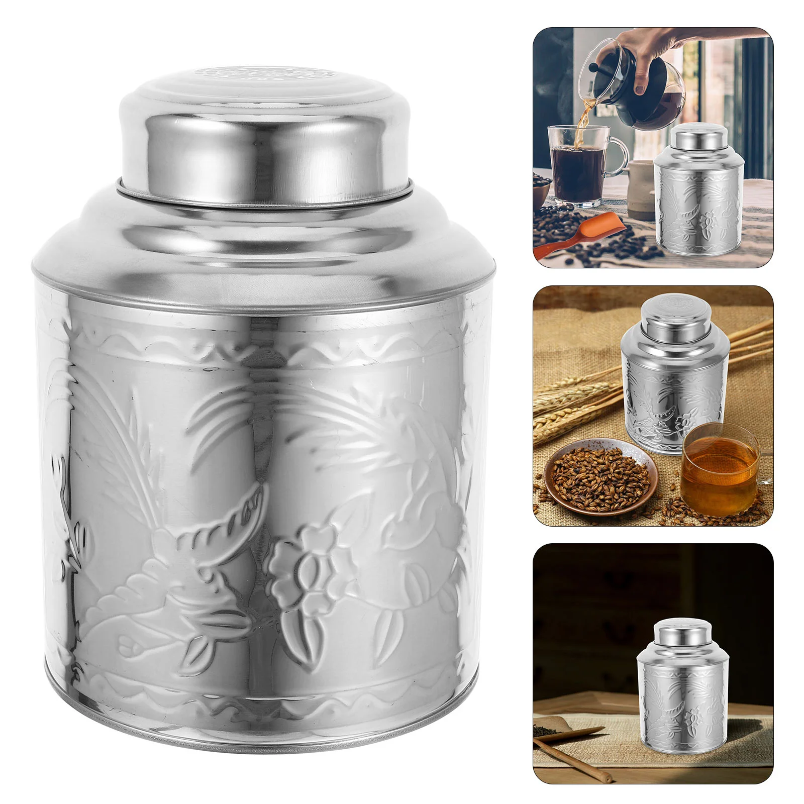 

Tea Sealed Containers for Food Air Tight Coffee Storage Kitchen Canisters Airtight Office