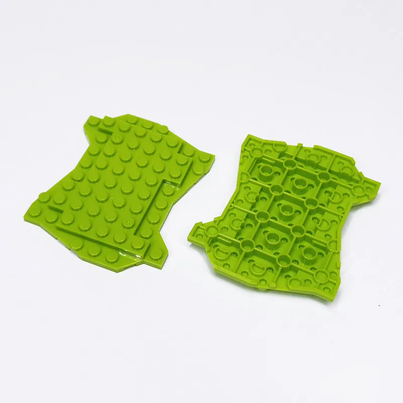Building Blocks Toys 4pcs Irregular Special Baseplate DIY Assemble Plant Trees Forest Garden Figures Parts For Children
