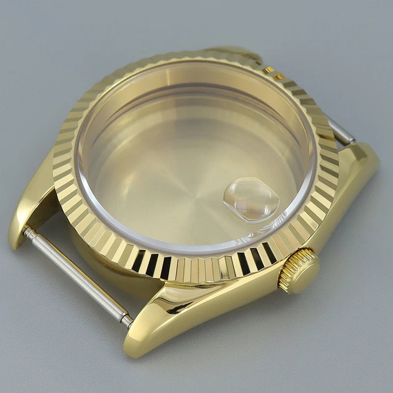 Elegant 36mm/39mm Sapphire Glass Waterproof Watch Case for Custom Mods – Women's Edition