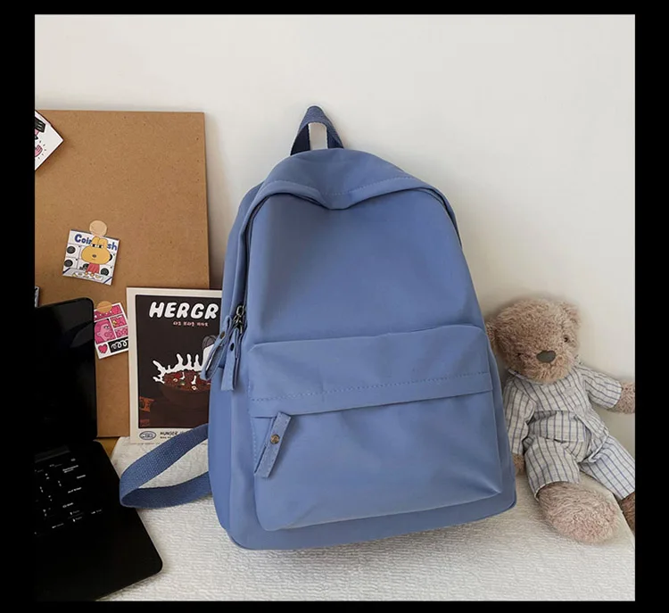 Fashion Backpack Canvas Women Backpack Anti-theft Shoulder Bag New School Bag For Teenager Girls School Backapck Female Stylish Backpacks cheap